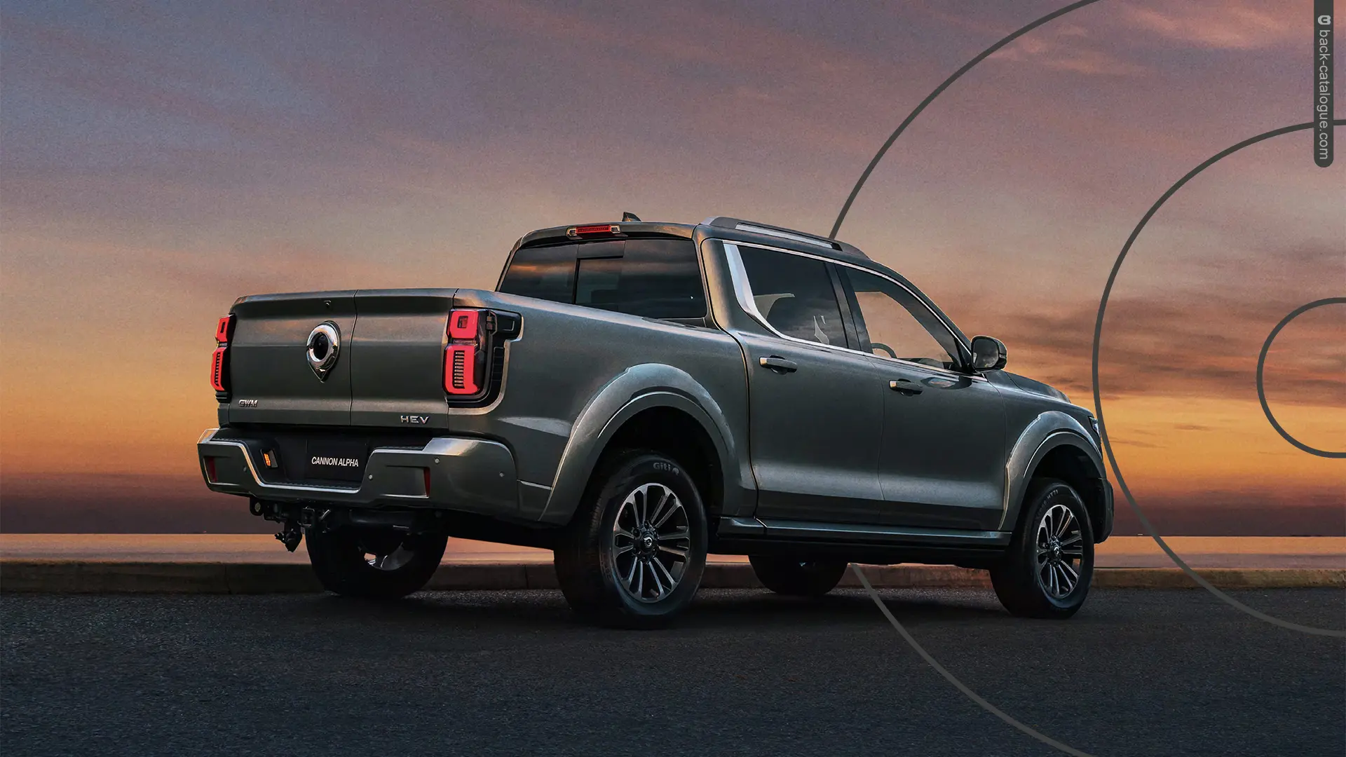 2025-gwm-cannon-alpha-rear-sunset-car-back-catalogue